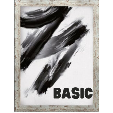 Cadre photo MDF BASIC 24x30 cm pin blanchi 1 pc. (1/5)