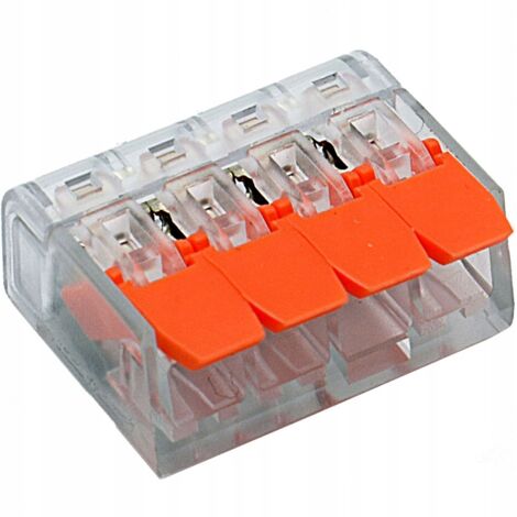 CONNEXION RAPIDE CONNECTEUR DE FIL 4x 0,14-4 mm2 1pc PCT-414
