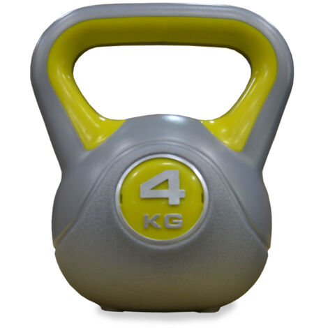 Haltère en vinyle MASTER 4 kg Kettlebell
