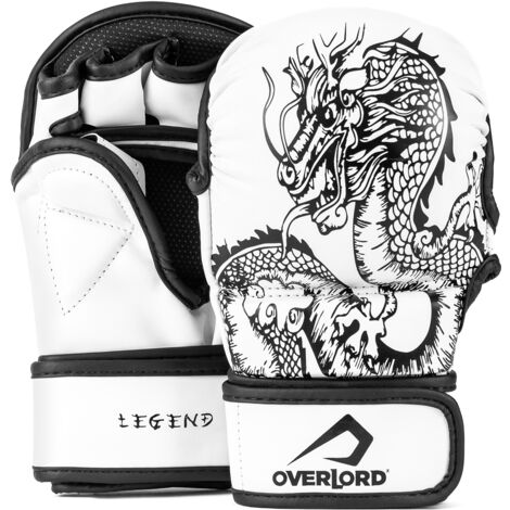 Gants de MMA Overlord Legend Blanc M (1/3)