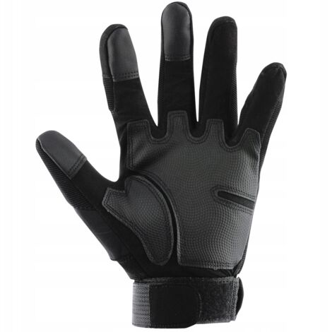 Gants Tactiques en Néoprène et Cuir Demi-Doigt pour