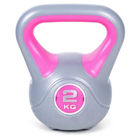 Haltère en vinyle MASTER 2 kg Kettlebell