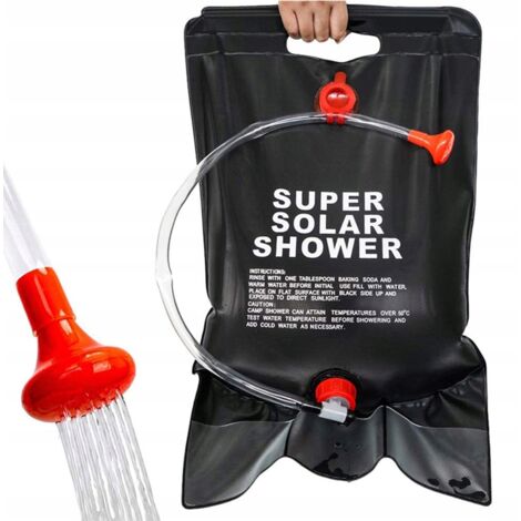 DOUCHE SOLAIRE POUR CAMPING TOURISTIQUE 20L