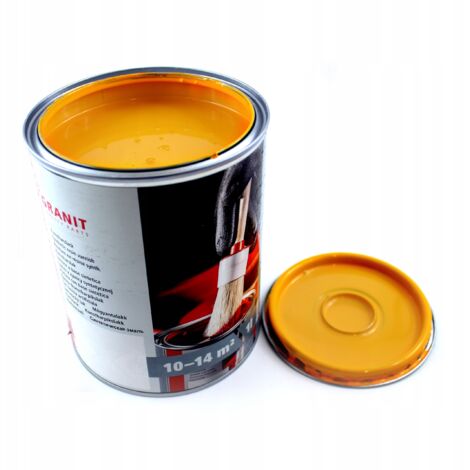 Vernis à peinture JCB 1L Nopolux RAL 1515 bidon pour machines jaune