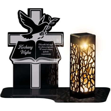 Bougie solaire XL Premium pour le livre de la colombe du cimetière All Saints (1/5)