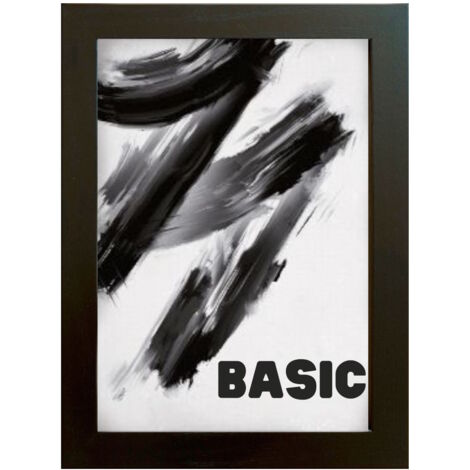 Cadre photo MDF BASIC 15x21 cm noir 1 pc. (1/5)