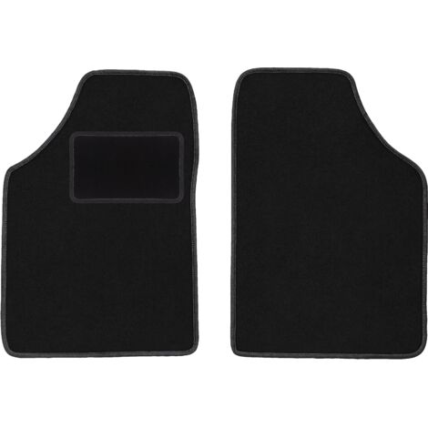Tapis avant noirs pour : Renault Kangoo I combivan (1997-2008) (1/5)