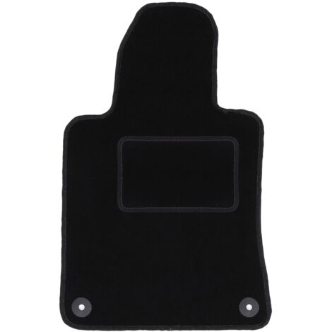 Tapis conducteur noir pour Peugeot 508 I – Doublure en polypropylène – Ajustement précis – Protège le sol d'origine contre saleté