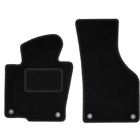 Tapis avant noirs pour Volkswagen Passat CC coupé (2008-2012)
