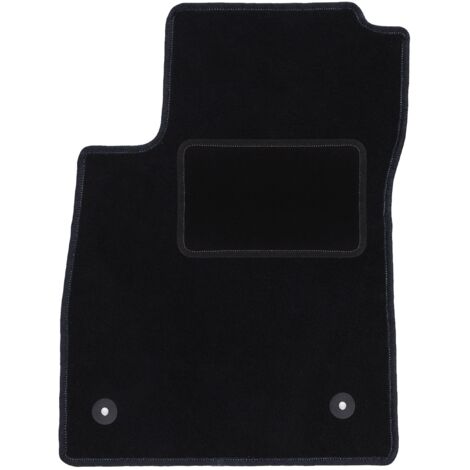 Tapis de sol conducteur en velours pour : Opel Mokka X crossover (2016-) noir (1/5)