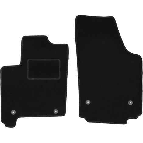 Tappetini Auto In Velluto Anteriori Su Misura Per Opel Meriva A (2002-2010) | Set Da 2 Pezzi | Rinforzati E Antiscivolo - 2