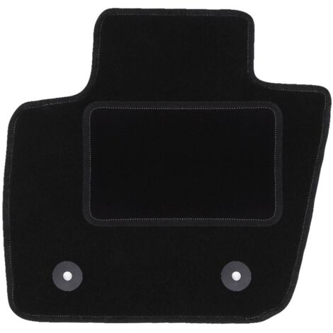 Tapis de sol conducteur en velours pour : Ford Mondeo MK5 berline, break (2015-) noir (1/5)