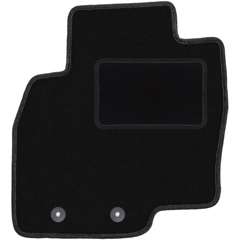 Tapis de sol conducteur en velours noir pour Mitsubishi Grandis (2004-2010). (1/5)