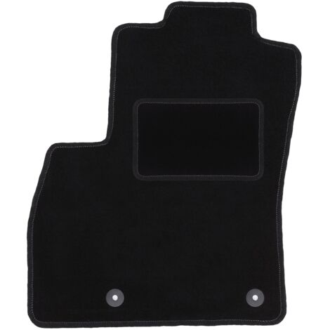 Tapis conducteur noir pour : Fiat Fiorino III combivan (2007-2017) (1/5)