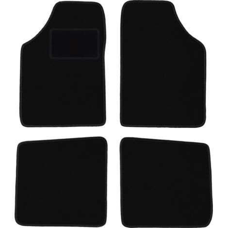 Tapis en velours noir pour : Renault Kangoo I combivan (1997-2008) (1/5)