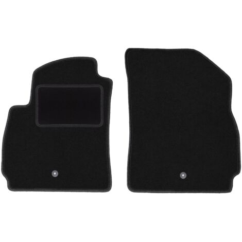 Tapis avant noirs pour Chevrolet Orlando I monospace (2010-2018)