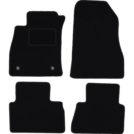 Tapis en velours noir pour : Nissan Juke F15 crossover (2010-2017)