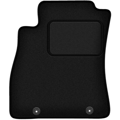 Tapis conducteur noir pour : Nissan Pulsar C13 à hayon (2014-)