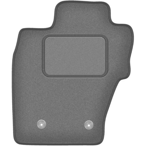 Tapis conducteur en velours pour : Dacia Duster I 4WD SUV (2010-2018) graphite