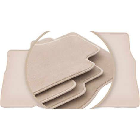 Tapis de sol beiges PREMIUM pour : Fiat Ducato II fourgon 1994-2006 (1/5)