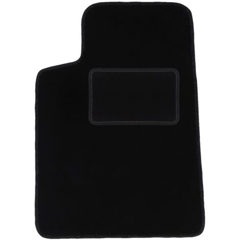 Tapis conducteur en velours pour : Citroën C6 berline (2005-2012) noir (1/5)