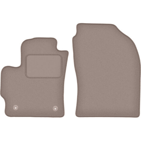 Tapis avant beiges pour : Toyota Corolla XII / E17 à hayon, berline, break (2018-) (1/5)