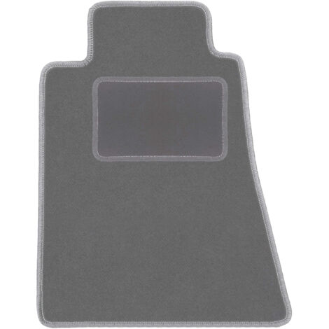 Tapis de sol conducteur en velours pour : Mercedes SL R107 coupé sans catalyseur (1971-1989) graphite (1/5)