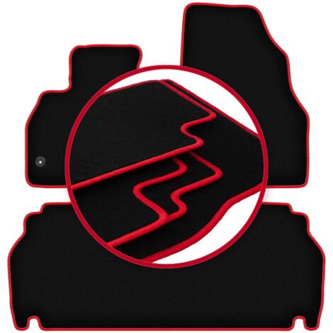 Tapis de voiture CARLUX-ROUGE pour : Renault Kangoo Express combivan (2021-) (1/5)