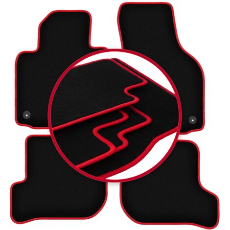 Tapis de voiture CARLUX-RED pour : Skoda Octavia II break, liftback (2004-2013) (1/5)