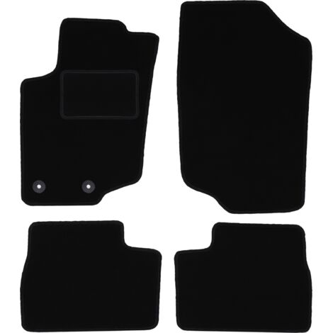 Tapis en velours noir pour Peugeot 207 SW, break, berline (2006-2012) (1/5)