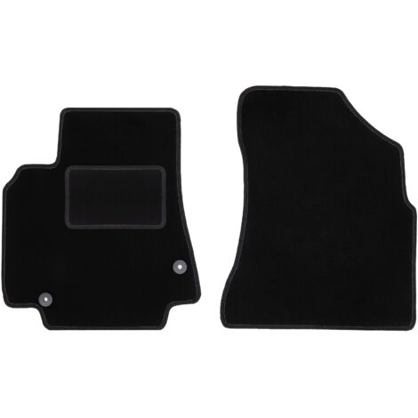 Tapis avant noirs pour : Peugeot Partner II combivan, Tipi, 5 places (2008-2018) (1/5)