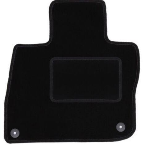 Tapis conducteur noir pour Honda Civic VIII (2006-2012) – Doublure en polypropylène – Ajustement précis pour confort de conduite
