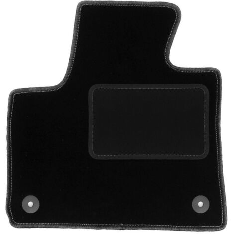 Tapis conducteur noir pour Peugeot 3008 II crossover (2016-) – Doublure en polypropylène – Ajustement précis pour confort et durabilité