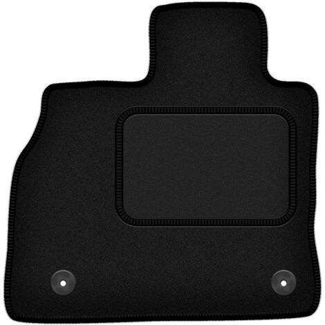Tapis de sol conducteur en velours noir pour Nissan Leaf I hatchback (2010-2017). (1/5)