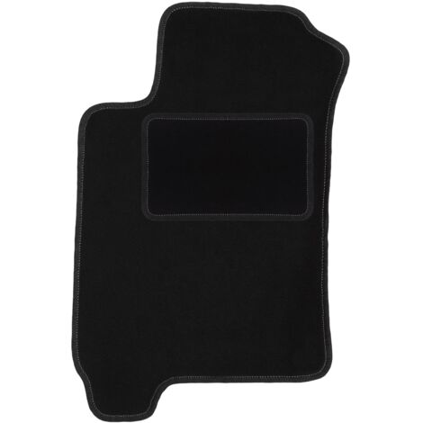 Tapis de sol conducteur en velours noir pour : Subaru Forester I crossover (1997-2002) (1/5)