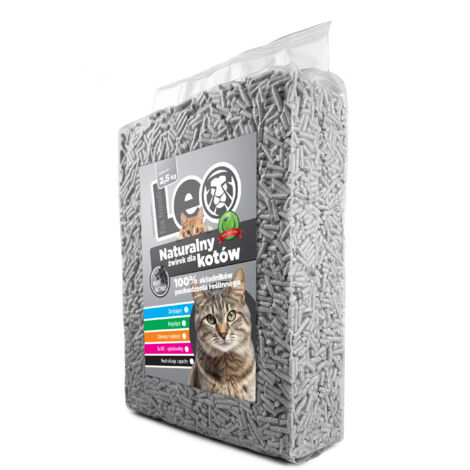 Litière pour chat Leo - Charbon actif