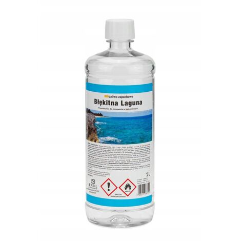 Combustible pour cheminées bio BIOfuel GMT Bioéthanol Blue Lagoon 1L (1/5)