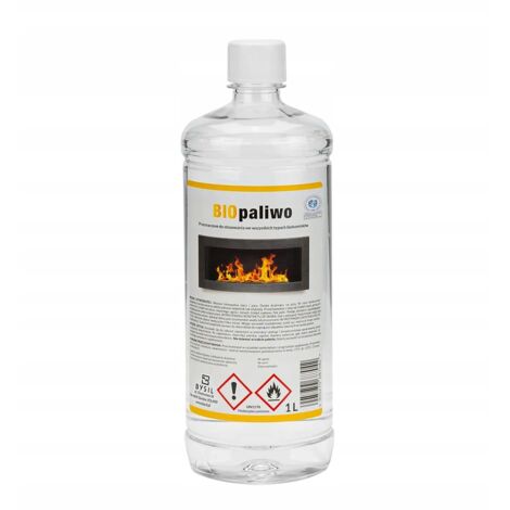Paliwo do biokominków BIOpaliwo GMT Bioéthanol bezzapachowe 1L (1/5)