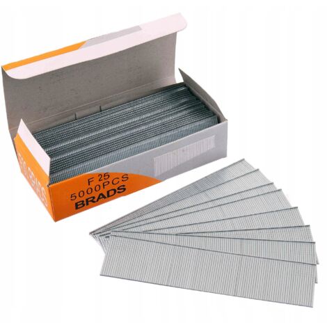 Clous à pointes pour cloueuse pneumatique 25 mm, 5000 pièces, résistants