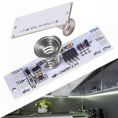 Interrupteur variateur tactile 12 V pour ruban LED 5 A (1/5)