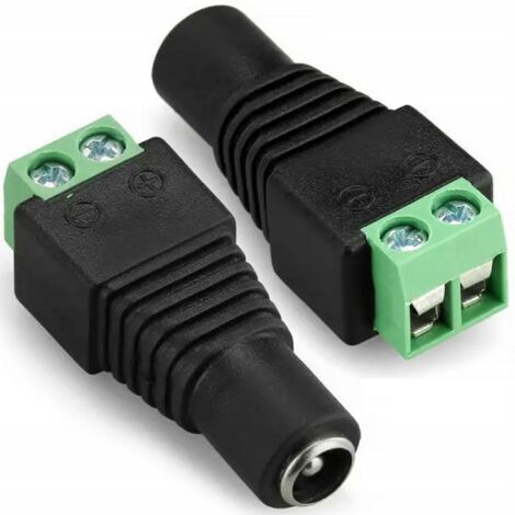 Presa CCTV 5,5 mm / 2,1 mm - femmina (1/5)