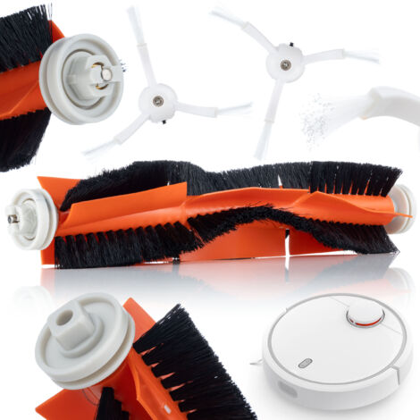 Spazzole setola e gomma compatibili per aspirapolveri Roomba serie 500