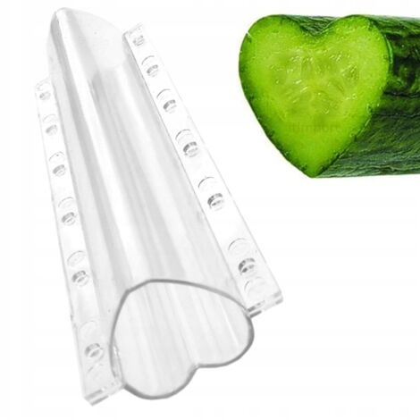 Moule pour concombres, courgettes, légumes, en forme de cœur (1/5)