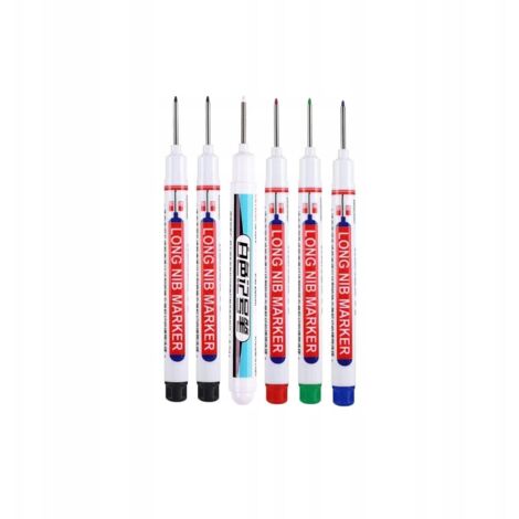 Marqueur de chantier pour trous profonds, 6 couleurs (1/5)