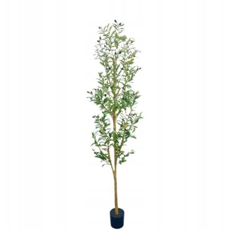 Olivier artificiel XXL en pot, réaliste, 180 cm, décoration (1/5)