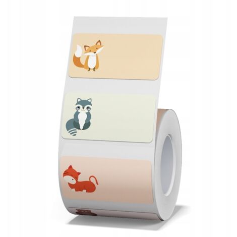 Étiquettes autocollantes NIIMBOT 4020 mm ANIMAUX 320 pièces pour B21/B3S/B1 Original (1/2)
