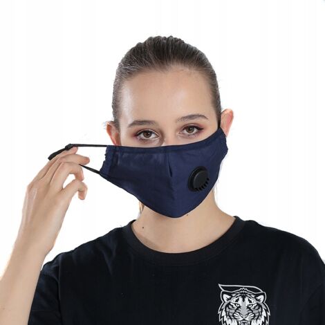Ensemble de masques réutilisables + 6 filtres à charbon PM 2.5 (1/5)