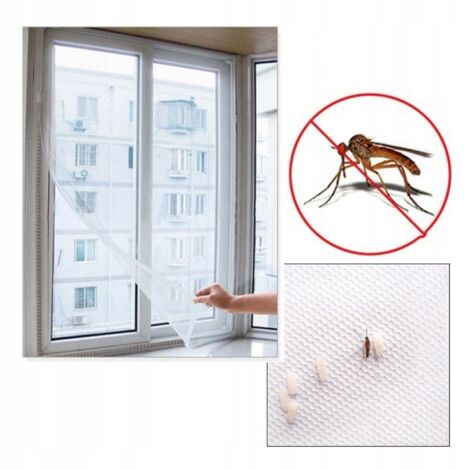 Moustiquaire XL universelle pour porte et fenêtre 150 x 200 cm (1/5)