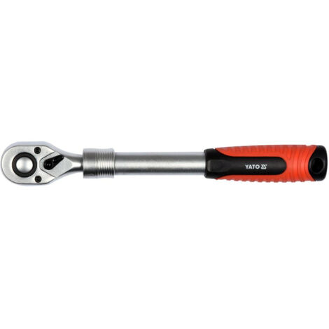 CLÉ À CLIQUET YATO 1/4" TÉLESCOPIQUE 150-200 mm YT-0297 (1/2)