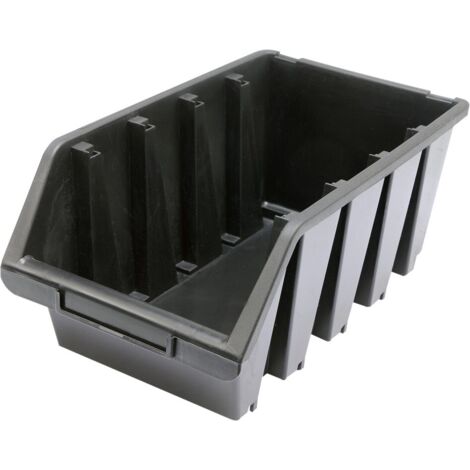 Conteneur de rangement noir l 204 x 340 x 155 78834 vorel (1/5)